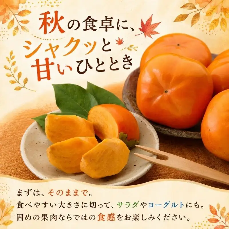 柿 2026年11月上旬より順次発送 次郎柿 1kg 4 6個 柿