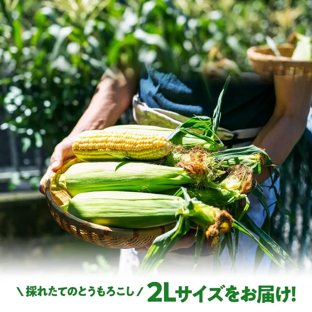 とうもろこし めぐみゴールド スイートコーン 北海道産 とうもろこし【2Lサイズ 10本】【先行予約】