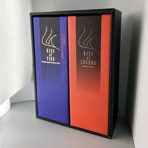 常きげん キスプレミアムセット KISS of FIRE / KISS of LEGEND 純米大吟醸 2本セット 箱入 各750ml ギフト セット 日本酒 純米 大吟醸 ご当地 地酒 酒 アルコール 鹿野酒造 贈答 F6P-2958