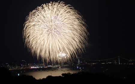 【100名限定！！第42回関門海峡花火大会（令和8年8月13日開催）】スポンサーエリア入場チケット 1名様  花火大会 KR002