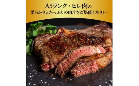 土佐和牛特選ヒレステーキ100g×2枚セット 