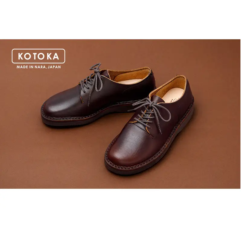 KOTOKA ( コトカ ) 婦人靴 一枚革 ダービー KTO2002L ( ブラウン ) 【 ファッション 靴 シューズ 雑貨 日用品 牛革 】 【 お洒落 レザーシューズ 快適 レディース 】  BN004 23.0cm