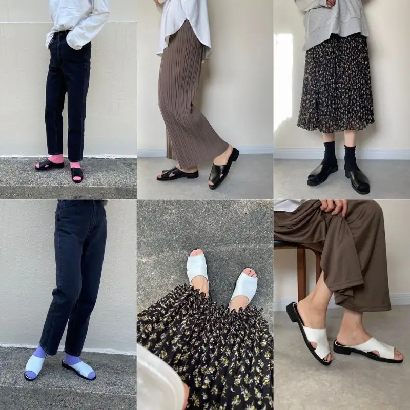 サンダル 黒 WRAP SANDALS ブラック×ブラック×ブラック 27cm ／ ユニセックス カジュアル 履物 【mrsn0005】