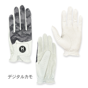 ゴルフ用手袋（メンズ左手用）H-ONE Graphic (エイチ-ワン グラフィック) ゴルフグローブ ゴルフ用 メンズ 手袋 ハシセン UVカット  23cm/ジャパネスク