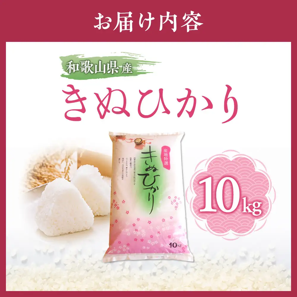 和歌山県産 米 キヌヒカリ 10kg  (2025年産)［SL28］