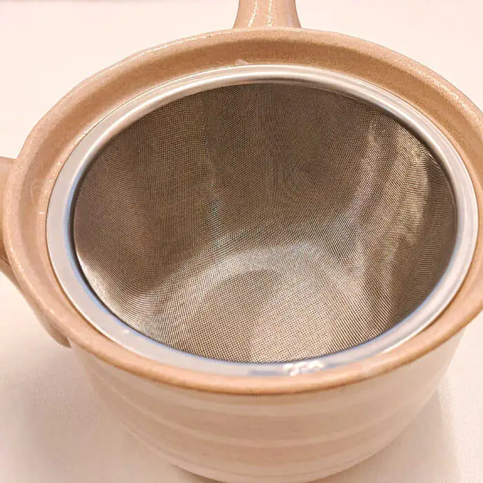 粗土珈琲急須 刷毛目 /やきもの工房 成[UDU007] 急須
