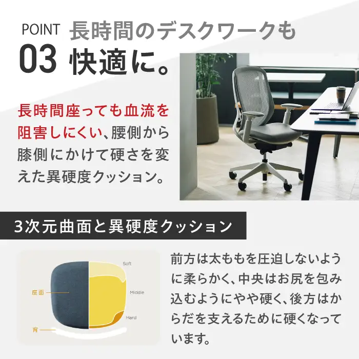 【2ヵ月発送】【パープル】オフィスチェア オカムラ（シルフィー ヘッドレスト付き）オフィスチェア [AKAA002-1]