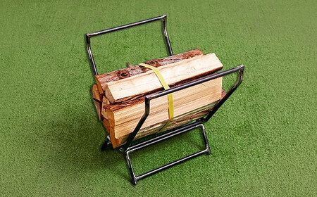 鉄製 薪ストッカー / キャンプ アウトドア キャンプ用品 薪入れ アウトドア用品 / 稲沢市 / 株式会社シンヨウ [BMAQ002]