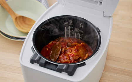炊飯器 圧力IHジャー炊飯器 5.5合 RC-PGA50-W