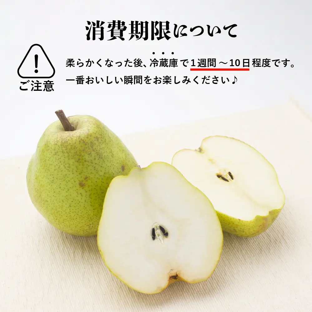 【先行予約】 令和8年産 ラ・フランス 約3kg 8玉 ～ 9玉