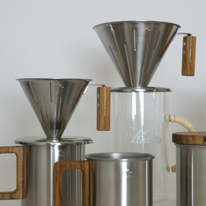 グローカルスタンダードプロダクツ TSUBAME M&W Dripper / 4.0サイズ / シルバー