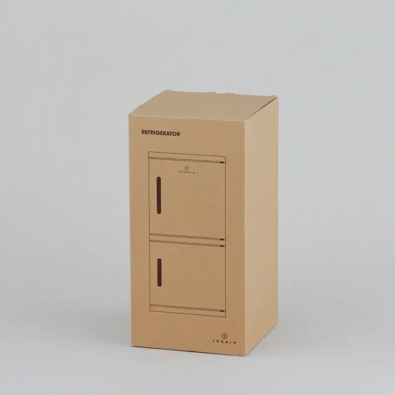 IKONIH ( アイコニー )  ままごと冷蔵庫/ おもちゃ 子供 こども オモチャ 玩具 プレゼント お祝い 木 出産祝い 安全 オーガニックトイ ファーストトイ 冷蔵庫【kip003】