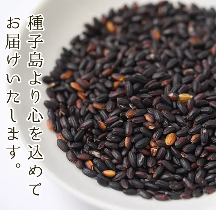 黒米 計1kg・200g入×5袋 個包装 小分け【油久げんき村】n121