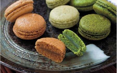 菊川の 緑茶 の味わいを心地よく楽しめる「 菊川 深蒸し 和カロン 7種 7個入 」と「こだわりの焼菓子 3個 セット 」 洋菓子 焼菓子 お菓子 マカロン クッキー マドレーヌ スイーツ ほうじ茶 茶 お茶