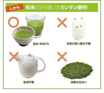 楽らく茶 スティック 1g×30包 計30g 静岡県 静岡茶 粉末 粉末緑茶 緑茶 お茶 茶