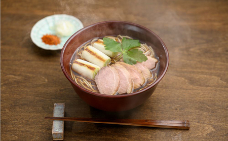 蕎麦 鴨せいろそば＆くるみそばセット 2人前×2袋×2種類 8人前 蕎麦