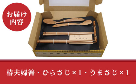 椿夫婦箸＆椿スプーン（ひらさじ うまさじ）和みセット [RBI006] 椿 つばき 箸 スプーン 椿 つばき 箸 スプーン九州 長崎