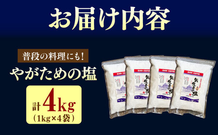 五島列島の澄んだ海水を炊き上げてできた漬物用塩 1kg×4袋[RBM005] 塩 漬物 業務用 塩 漬物 業務用 塩 漬物 業務用 塩 漬物 業務用 塩 漬物 業務用 塩 漬物 業務用九州 長崎