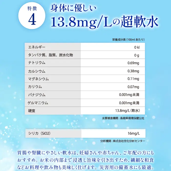 奥出雲の涼水500ml×10本【ミネラルウォーター 天然水 ミネラル成分 溶存酸素 安心 安全 非加熱処理 水 飲み物 飲料 500ml×10本 備蓄水 非常用 防災 キャンプ アウトドア 】