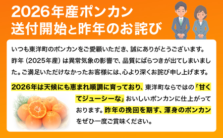 コクうまポンカン＜5kg＞ サイズ混合【小池農園】