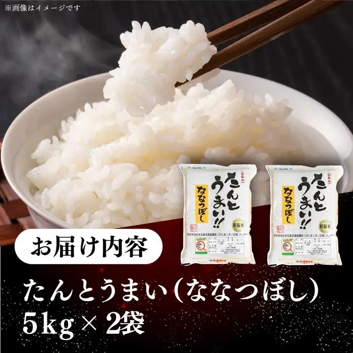 【令和7年産】ななつぼし [たんとう米]10kg コメ 北海道 [AXAB026]