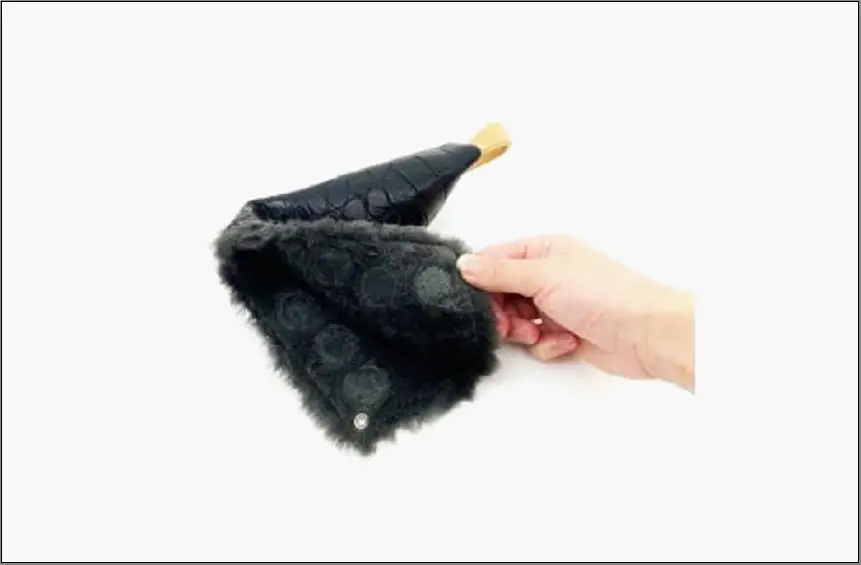 【ブラック】博多革工房HOMMONが作ったゴルフパター用ヘッドカバー【クロコダイル】 | 雑貨 日用品 人気 おすすめ 送料無料