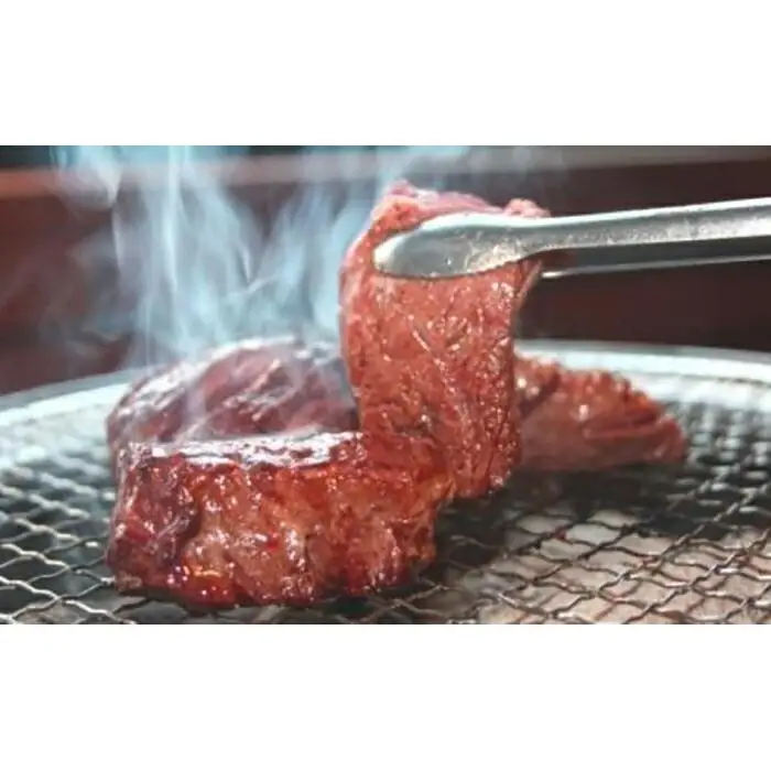 【ふるなびWEEK対象】A5ランク近江牛焼肉用350g＆自家特製手造りハンバーグ「近江牡丹」120g×5個セット
