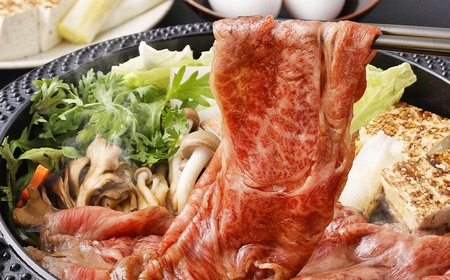 遠州夢咲牛 肩・肩ロース すき焼き用 約500g×1パック 【ブランド牛】 お肉 肉 牛肉 和牛 すき焼き 冷蔵