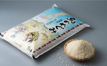 【全2回定期便】対馬産「 なつほのか 」5kg×2 潮風 ご飯 米 ふっくら ツヤツヤ 甘い 弁当 離島 お弁当 [WBM015]