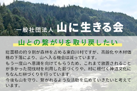 東濃ヒノキ薪 中割～大割 約32kg (約16kg×2箱) 6回 6ヶ月 計192kg 皮付き 中割 大割 薪ストーブ アウトドア キャンプ 焚火 暖炉 薪 まき 桧 ひのき ヒノキ 雑貨 日用品 定期便 東白川村 90000円 【6ヶ月定期便】