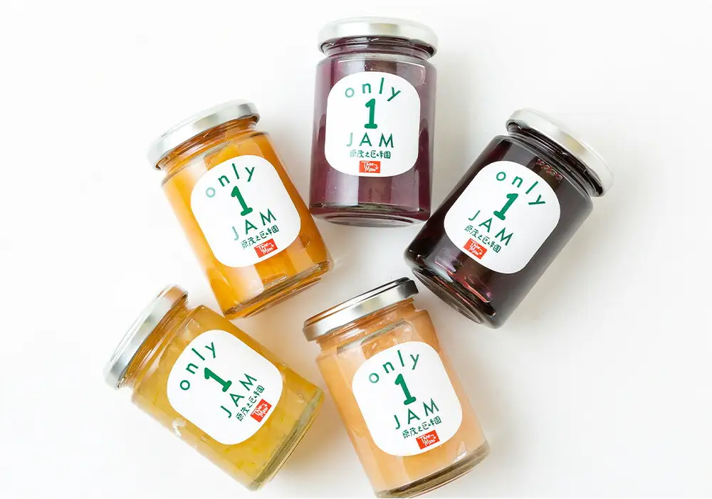 原茂之巨峰園 Only１JAM 季節のフルーツジャムセット (5本) ジャム フルーツ うきは市