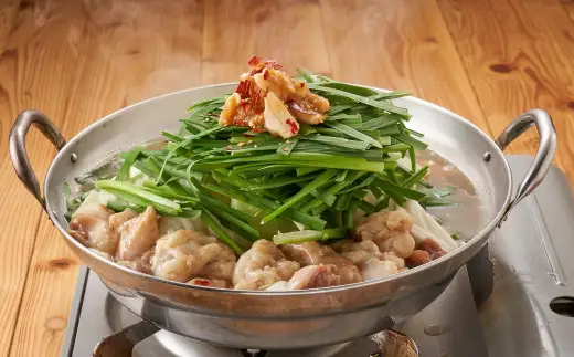 【20営業日以内発送】【もつ鍋+炎のもつ鍋】国産牛 長崎 もつ鍋 セット （ 醤油味+辛みそ付醤油味 ） 細麺付 各2～3人前 2種類 モツ鍋 和牛モツ 国産もつ 鍋 もつ鍋居酒屋ばか正直 長崎