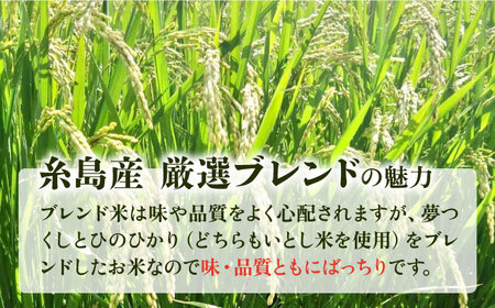 【全12回定期便】いとし米　厳選ブレンド　2kg(糸島産)糸島市/三島商店 [AIM073]
