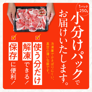 オアシス九州 熊本県産あか牛 切り落とし 500g スライス  すき焼き用 (250g×2パック) 小分け 冷凍 _U117-0023_1