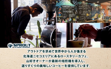 コーヒー豆 自家焙煎 オリジナル 飲み比べ2種 SPROUT コーヒー豆【計220g】