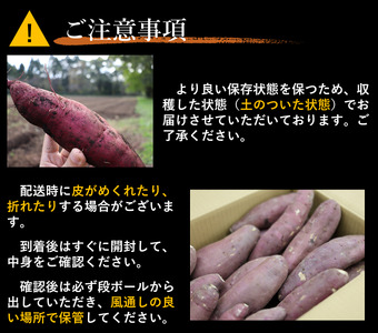 【先行予約】令和８年11月下旬出荷予定【訳あり】超熟成蜜芋 土付き さつまいも （紅はるか）3Sサイズ 合計８kg「こいもあまいも」05-61
