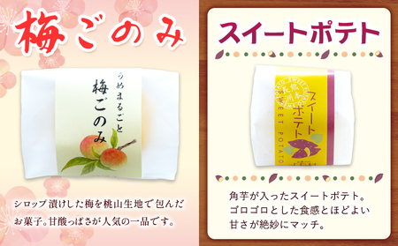 お菓子 和菓子詰め合わせ 20個 お菓子のよね村《30日以内に出荷予定(土日祝除く)》熊本県 長洲町 梅ごのみ 的ばかい 金魚もなか スイートポテト 送料無料 st-p