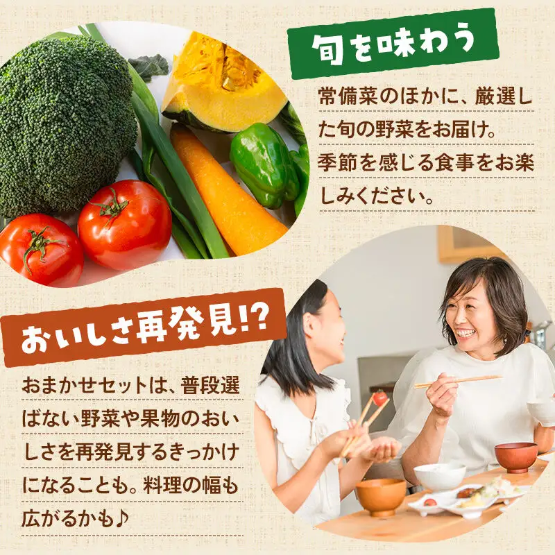 和泉青果六代目が選ぶ 秋田の季節野菜おまかせセット 10～12品目