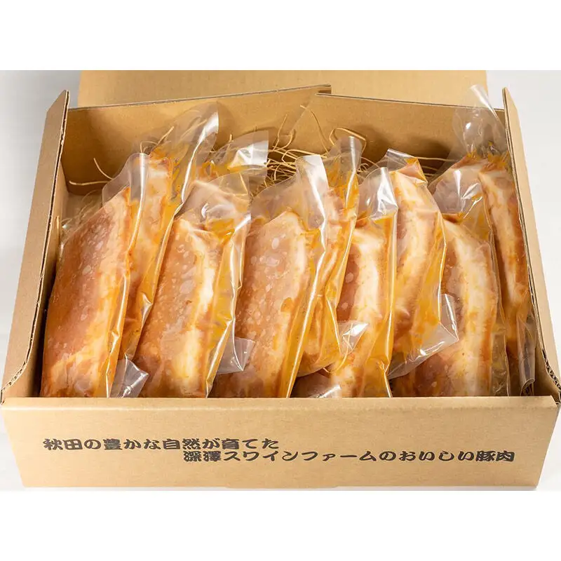シルクポークロースみそ漬け 10枚(1枚あたり100g)×1箱