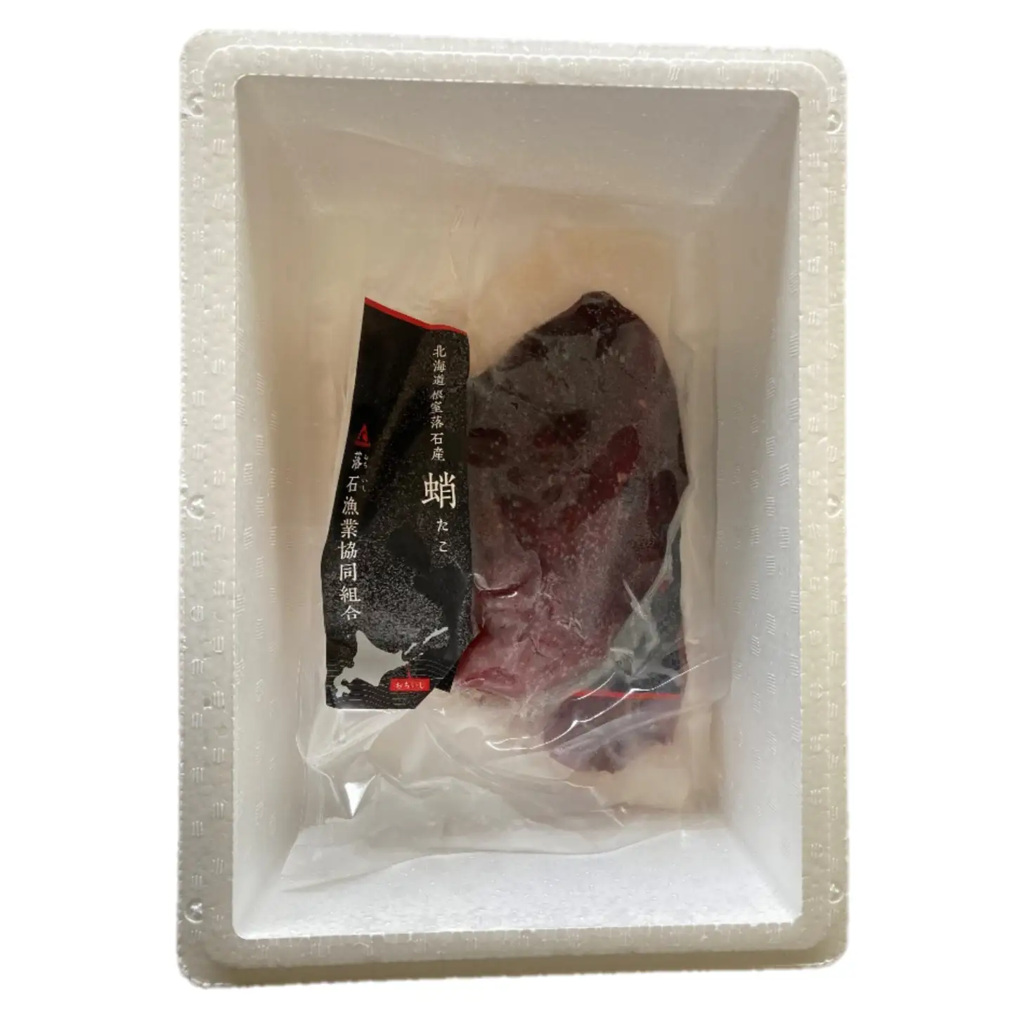【北海道根室産】ボイル水たこ頭カット2P(計1kg) G-20001