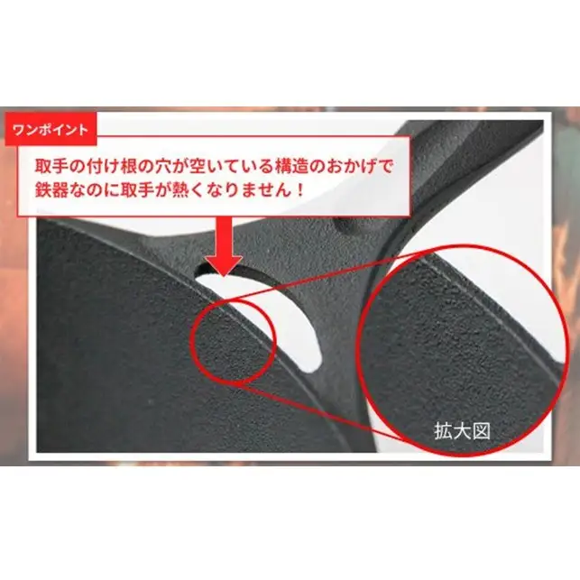 フライパン IH対応 ダクタイルパン 22cm | フライパン I0102