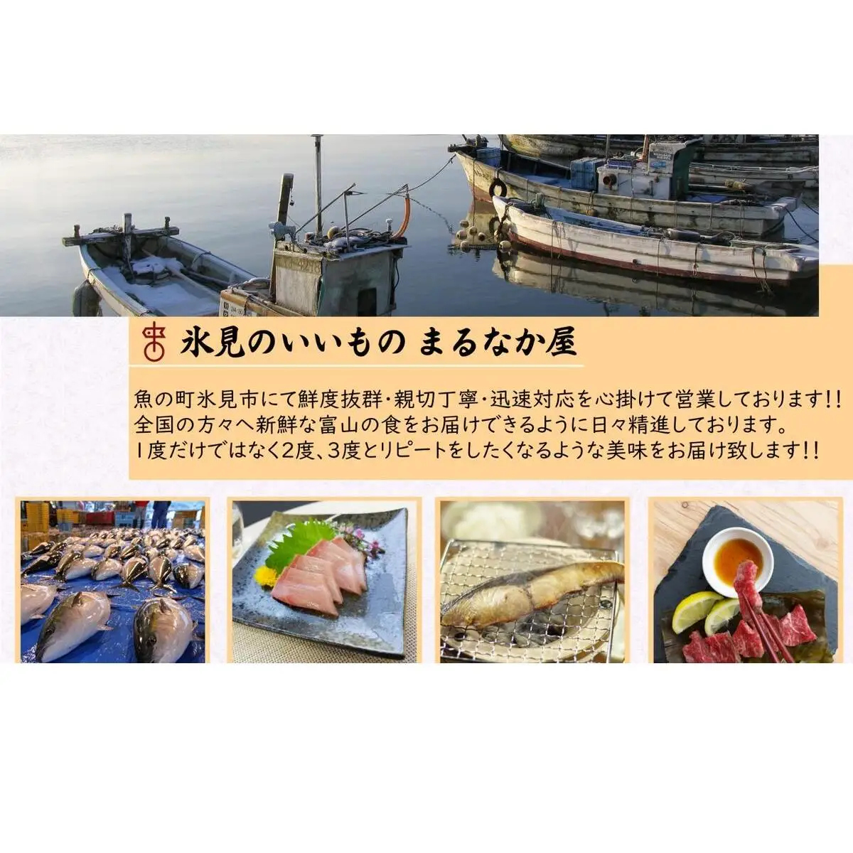 【年間3回定期便】職人手作り地魚一夜干真空パックと富山湾季節の味(氷見ぶり、ホタルイカ、みりん干）