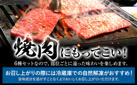 博多和牛 希少部位 おまかせ 6種 セット 株式会社木村食品《30日以内に出荷予定(土日祝除く)》小竹町 博多和牛 牛肉 焼肉用 焼肉 カルビ 上カルビ カイノミ ミスジ フランク トウガラシ トモサンカク カメノコ シンシン ランプ イチボ 和牛 希少