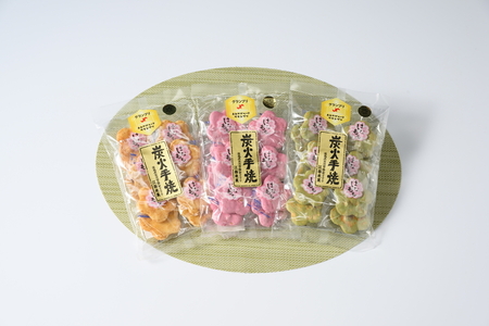 はなももせんべい組み合わせ（12枚入り各1袋） | 煎餅 和菓子 せんべい センベイ 菓子 おやつ お茶請け 手焼き 手作り 詰合せ 詰め合わせセット 食べ比べ 花桃 3種 工場直送 老舗 茨城県 古河市 _DU09