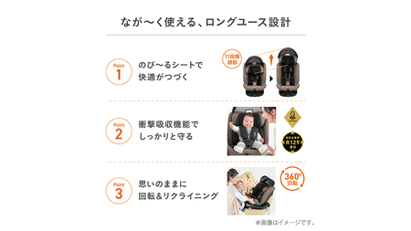 【 コンビ 】クルムーヴ ロング R129 エッグショック EA (グレージュ）119364