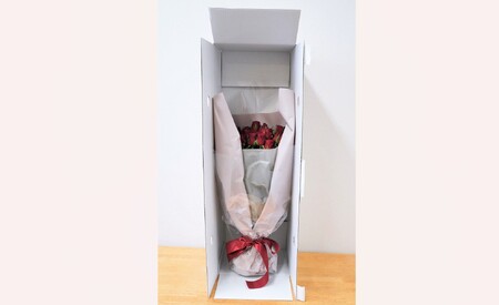 【ラッピング付】生花 レッド バラの花束 30本 日付指定可能 赤 薔薇 ローズ ギフト プレゼント ラッピング インテリア お花 フラワー H193-017