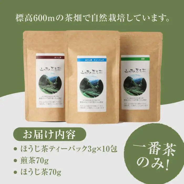 ほうじ茶セット（ほうじ茶・煎茶・ほうじ茶ティーバッグ）ほうじ茶 煎茶ティーバッグ お茶 [ARBK001]
