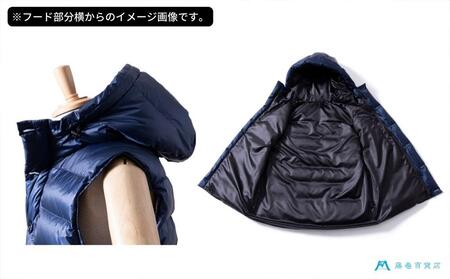 【藤巻百貨店】HOKKAIDO DOWN×CENTENA （グレー L） 北海道ダウンベスト