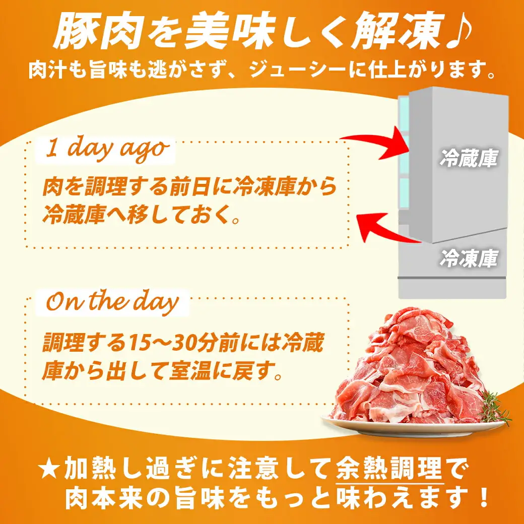 宮崎県産豚肉切り落とし3.5kg〔MJ-M604〕_(都城市) 宮崎県産豚肉 切り落とし 250g×14 生姜焼き 肉じゃが 野菜炒め
