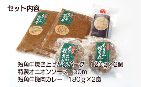 ブランド和牛 もりおか短角牛 ハンバーグ 2個 カレー 2食 セット 大人のカレー カレー 牛カレー 牛ハンバーグ お店の味 惣菜 おかず 夕食 ごはん 家族 お手軽 手軽 簡単 簡単調理 挽肉 curry かれー 盛岡 パイオニアファーム 有限会社トゥレイス